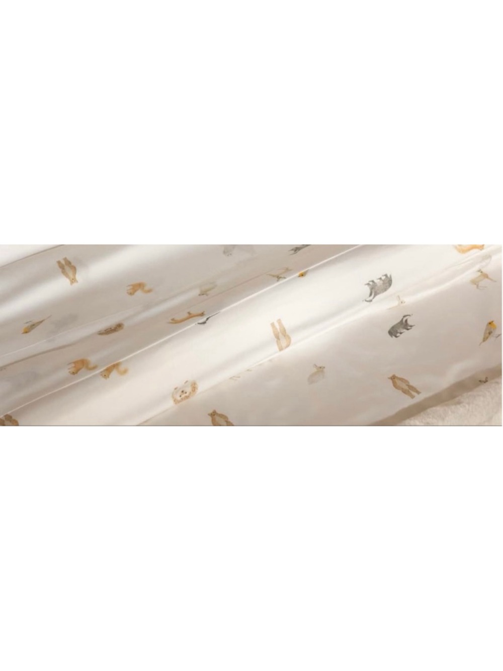 COZY EARTH Woodland Creatures Animal Print Bamboo Duvet Cover Full/Queen